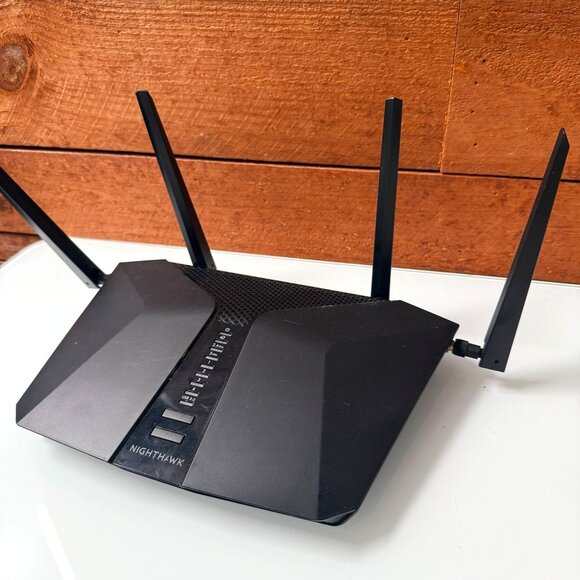 NETGEAR Nighthawk AX6 AX4300 WiFi 6 Router 5-Stream Gigabit  No Power Cable - Picture 1 of 6